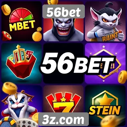 Análise do catálogo de jogos disponíveis no 56bet