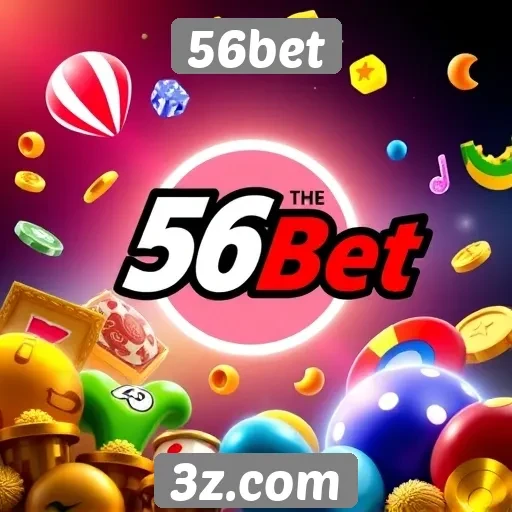 Variedade de jogos disponíveis na plataforma 56bet